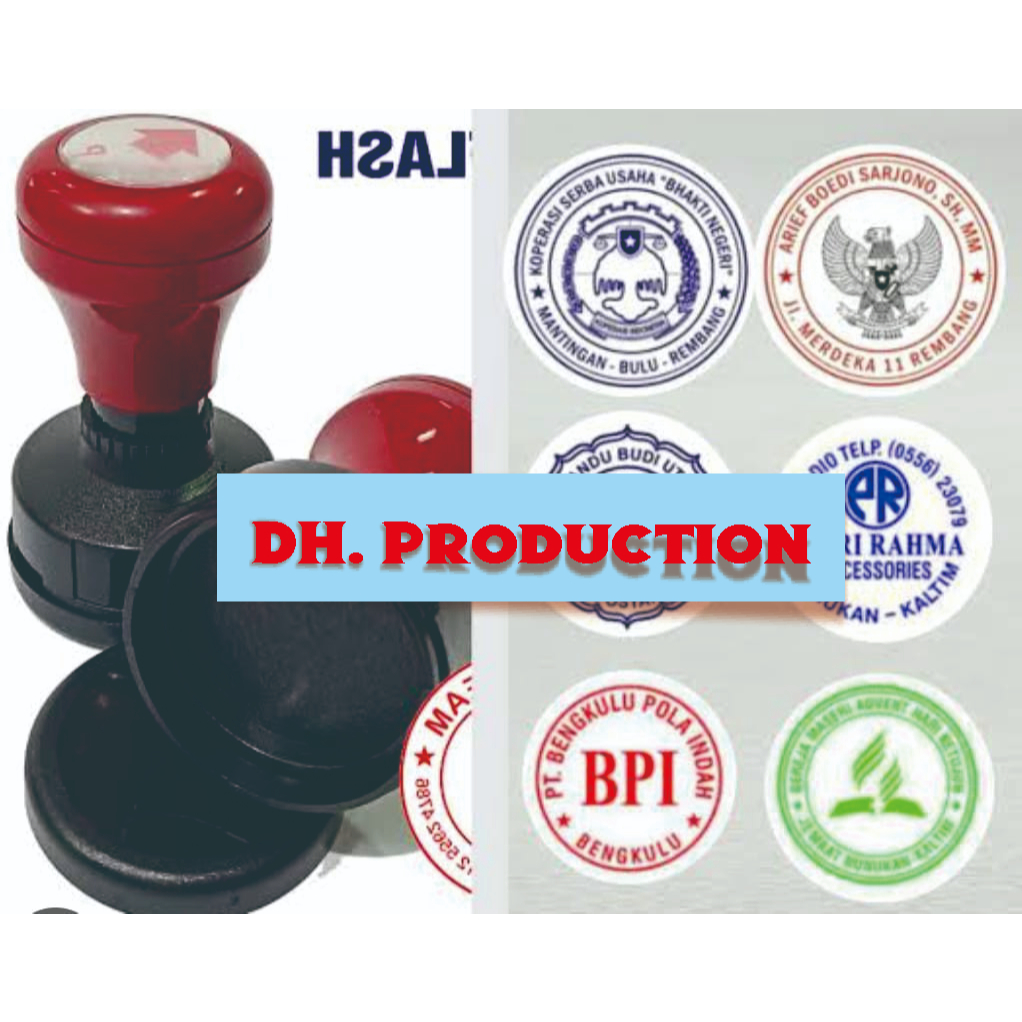

Stempel Flash/ Otomatis Warna Bulat dan Oval Ukuran Standar | Stempel Murah tidak Murahan