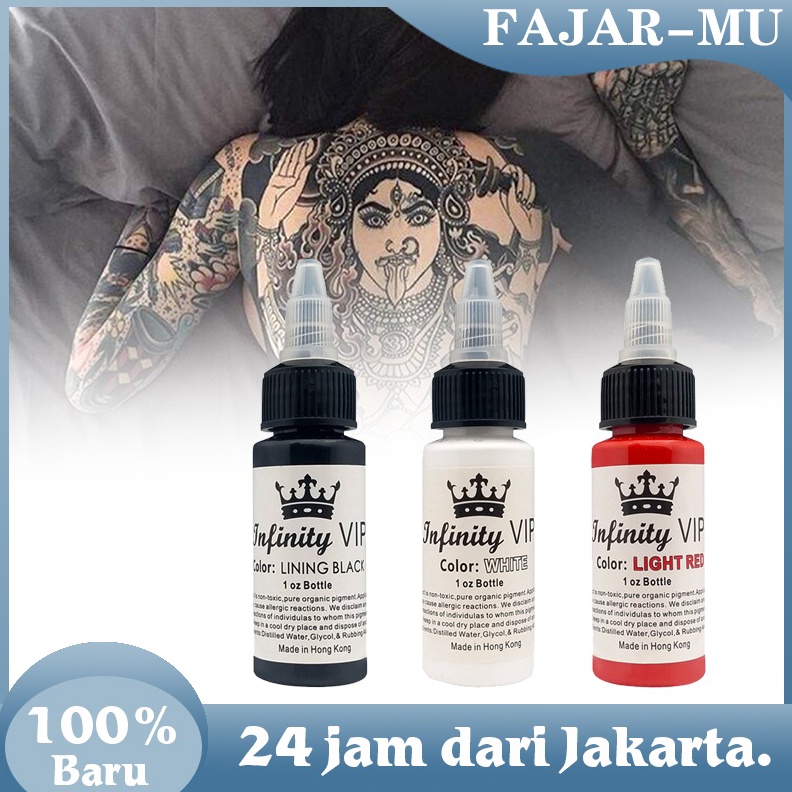 ART B87U Tinta Tattoo 3 Ml Pigment Tato Tinta Tato Ink Tat Pewarna Tato Kulit Kecantikan Tinta Tato