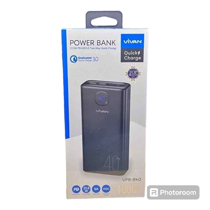 power bank vivan 40000 mAh