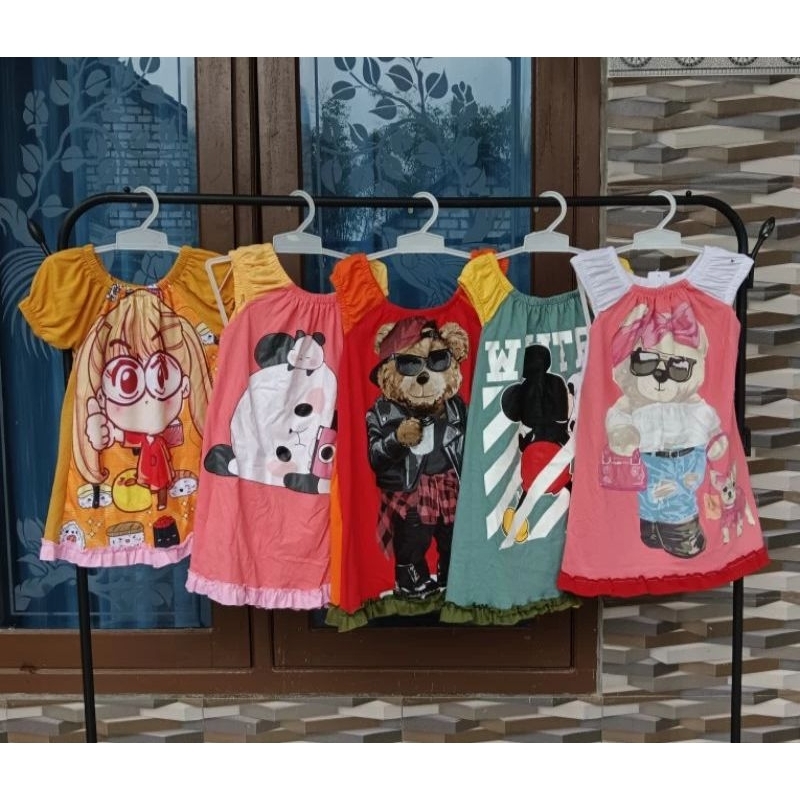 dress anak perempuan dress bayi daster anak perempuan baju bayi dress anak perempuan 1 tahun baju an