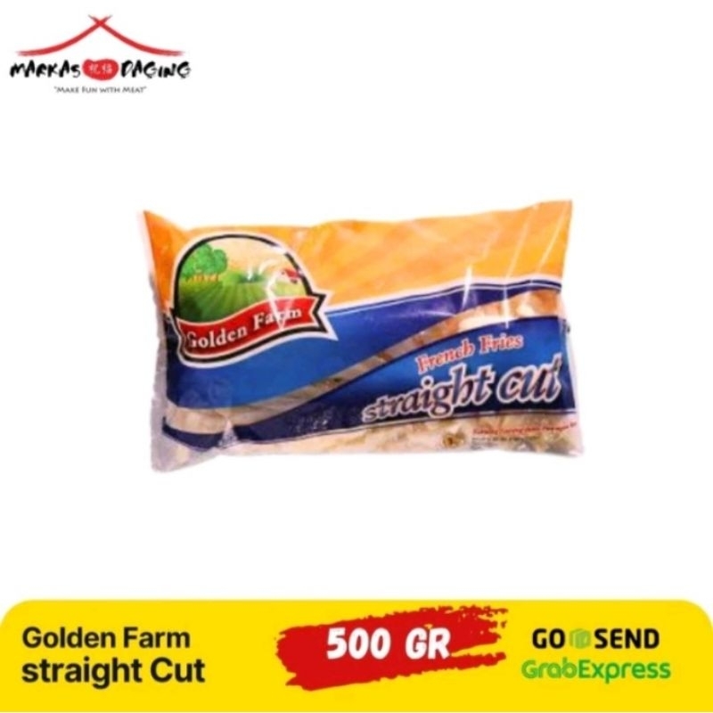 

GOLDEN FARM STRAIGHT CUT / KENTANG BEKU / KENTANG POTONG / KENTANG 500 gr