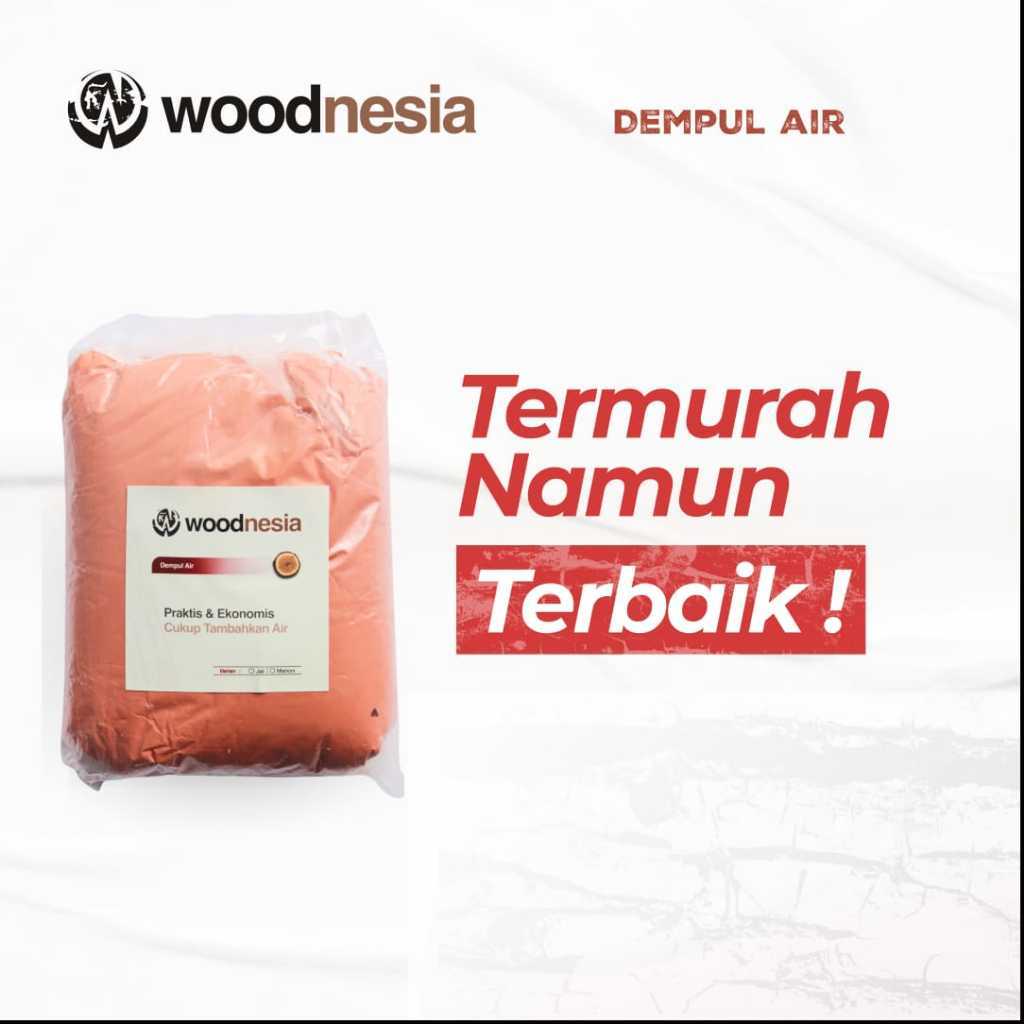 Thebettles Dempul Kayu Jati Mahoni Waterbased Woodnesia Original Pelapis Anti Air Siap Pakai { 500