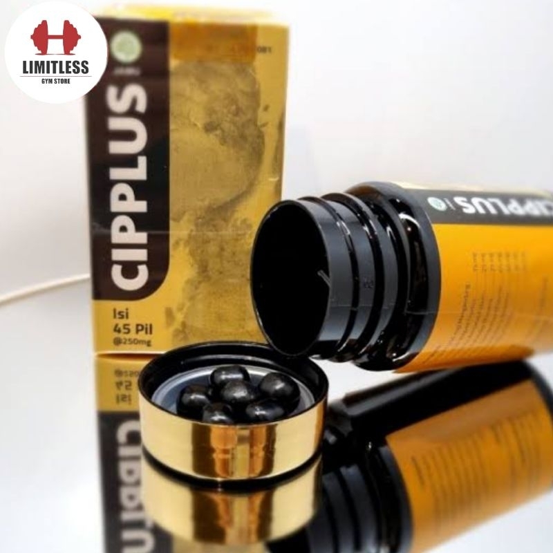 (PROMO) CIPPLUS - Pil Hitam Kesehatan Herbal BPOM | Jinten Hitam Yaman Honey Safron |