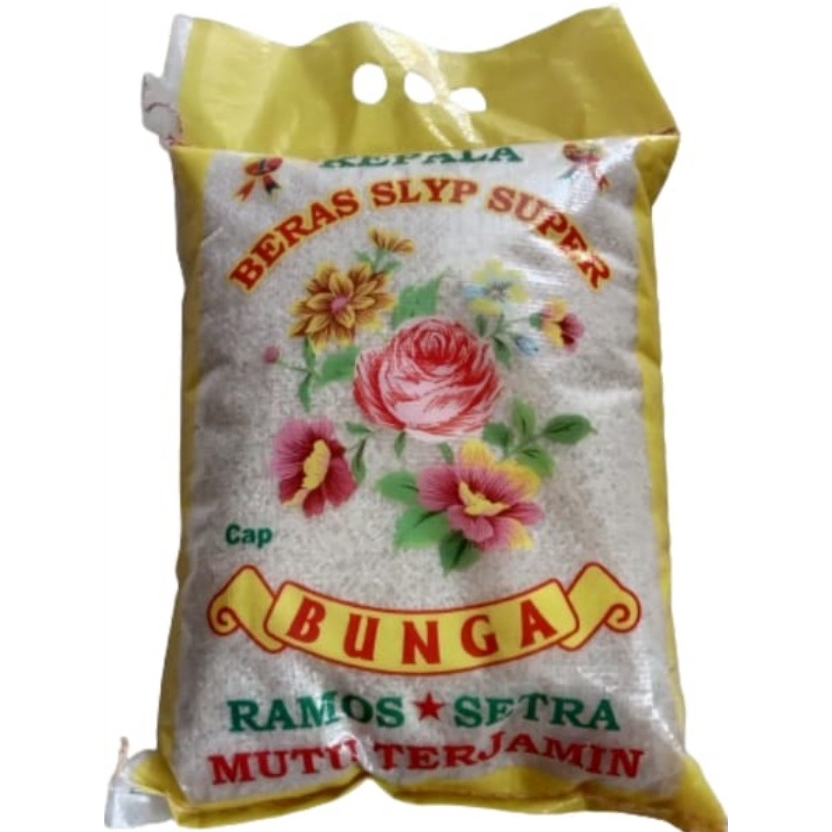 

beras lokal cap bunga