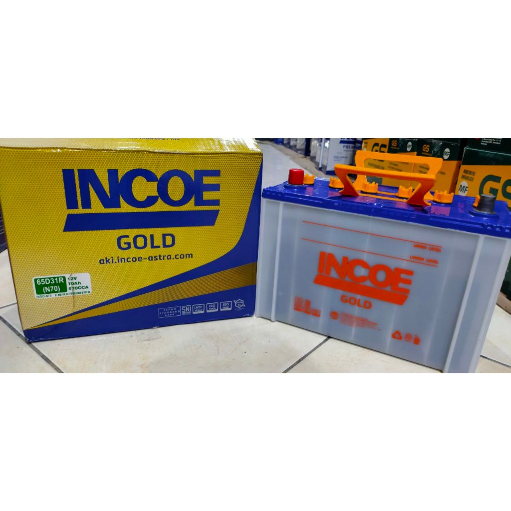 AKI MOBIL MITSUBISHI PAJERO INCOE GOLD BASAH N70 12V70AH