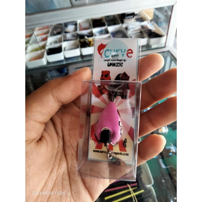 UMPAN SOFTFROG KODOK CURVE UMPAN CASTING MURAH