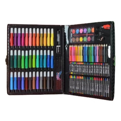 

Super Mega Art Set Anak 150pcs Spidol Crayon / Set Menggambar