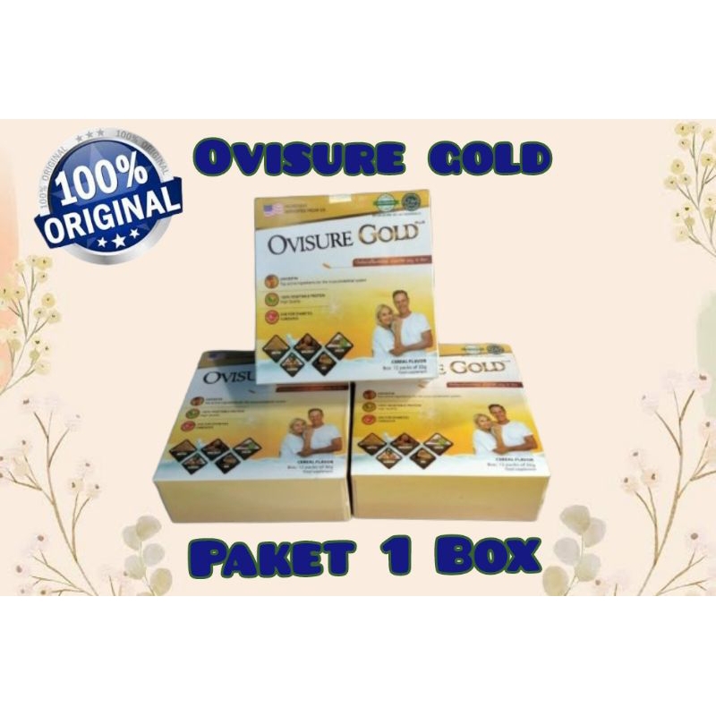 

1 BOX SUSU OVISURE GOLD MILK SUSU KHUSUS KESEHATAN TULANG DAN SENDI