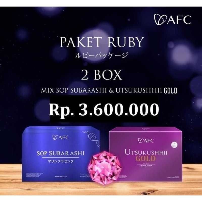 Paket AFC (Sop SUBARASHI dan UTSUKUSHI) Original‼️