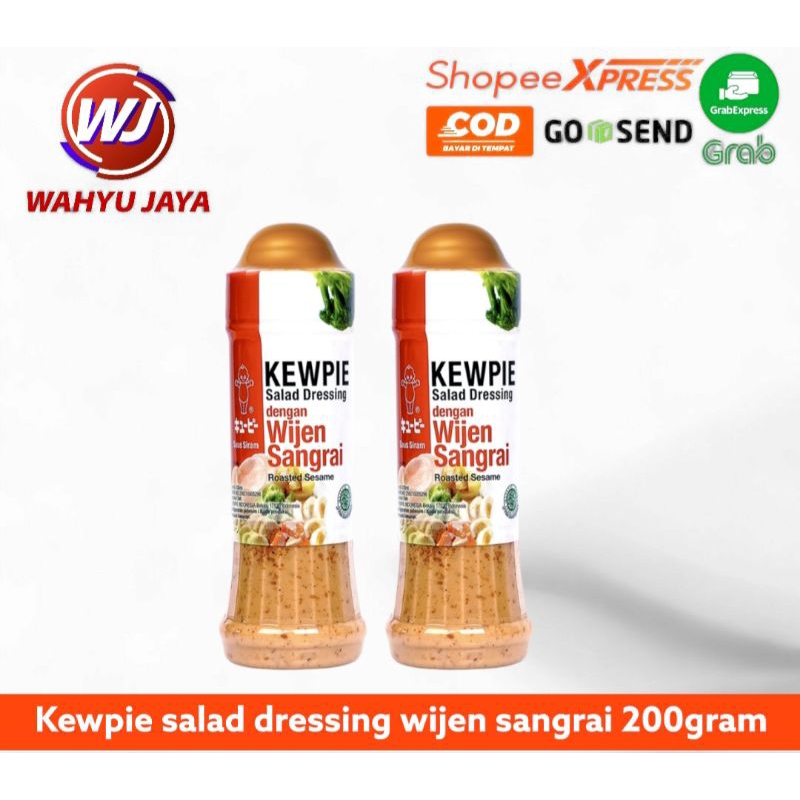 

kewpie salad dressing wijen sangrai 200ml