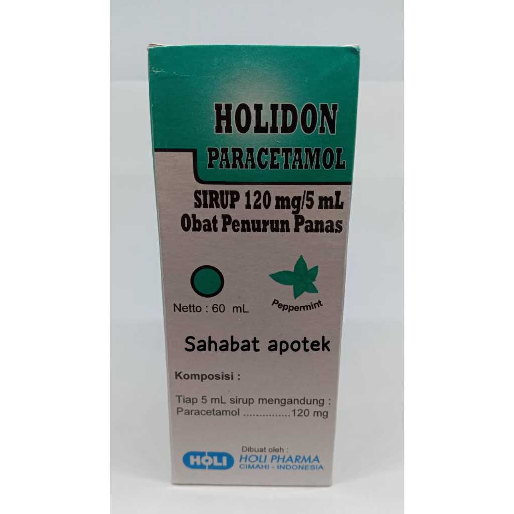 HOLIDON SIRUP DEMAM PARASETAMOL 120 MG