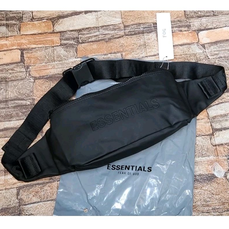 Tas Pinggang Waist Bag ESSENTIALS Selempang Pria Exklusive Mirror Quality