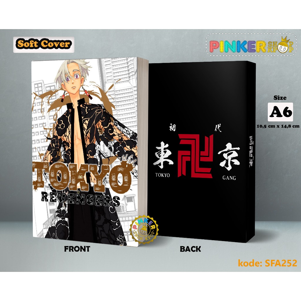 

(SFA252) Pocket Note ANIMETOKYO REVENGERS 02 Softcover