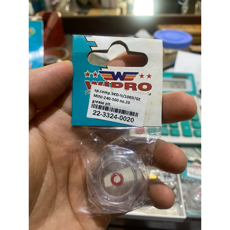 Tutup Indikator Kontrol Oli 1 HP Mesin Kompresor Angin Bening Spare Part Compressor