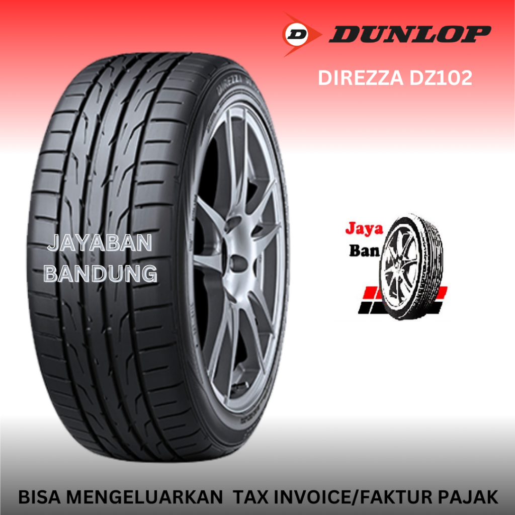 Dunlop Direzza DZ102 Ukuran 205/50 R17 - Ban Mobil Inova Panther Serena