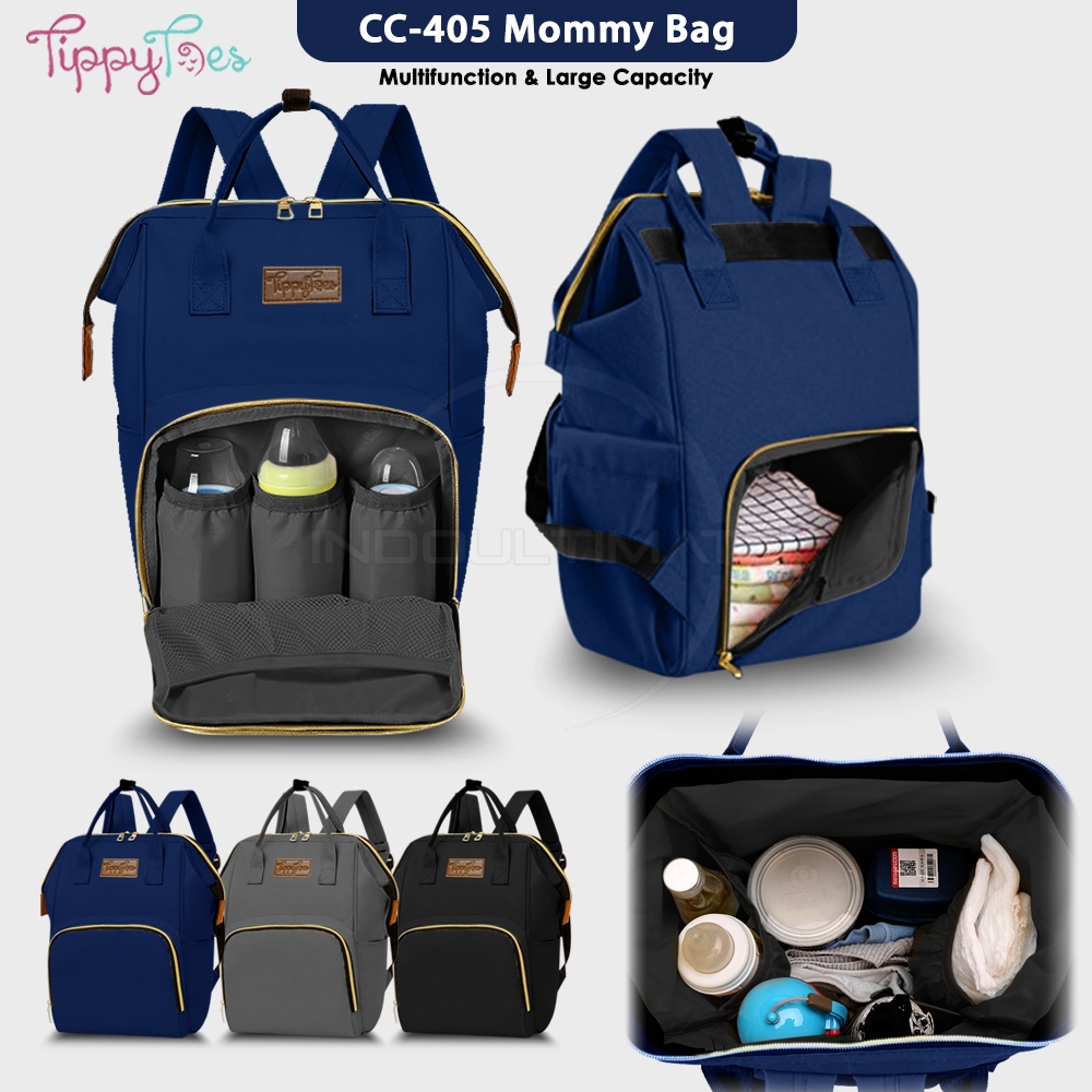Tas Bayi Tas Ransel Tippy Toes CCS-405 Tas Popok Bayi Baby Kecil Tas Perlengkapan Bayi Besar Baru La