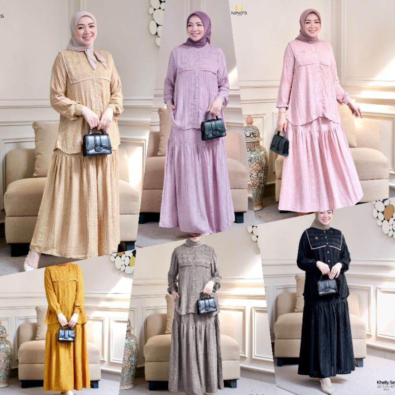 Stelan Terbaru Khelly set by ninos design