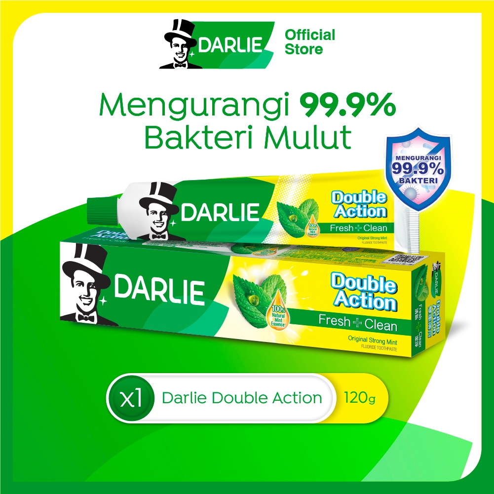 DARLIE Double Action Mint Pasta Gigi 120 gr - 1 Pcs - (Variasi)