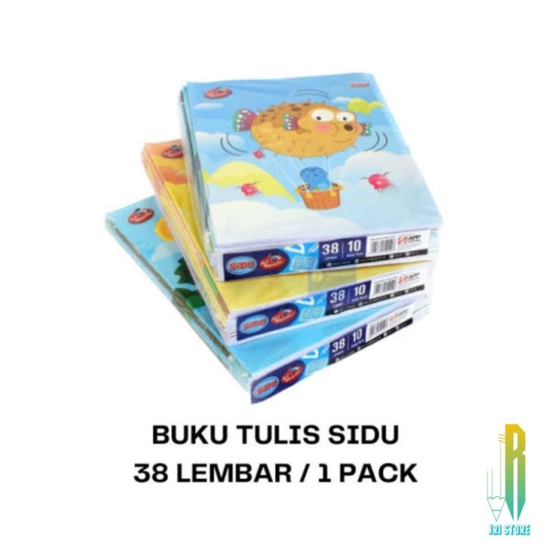 

Buku Tulis Sekolah SIDU (Sinar Dunia) 38 Lembar (Pack Isi 10 Buku)