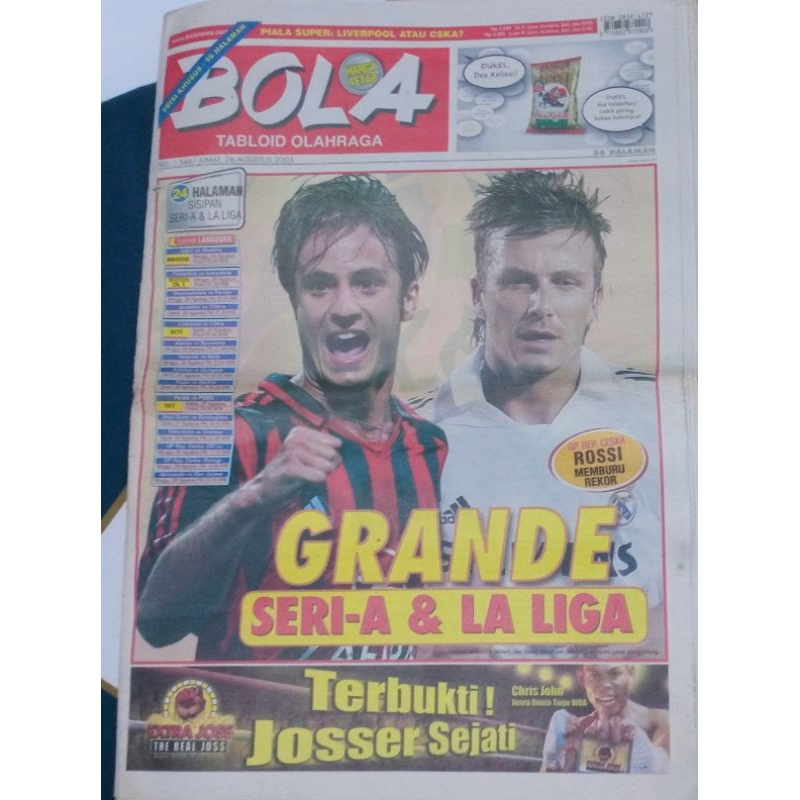 Tabloid BOLA jumat 26 Agustus 2005
