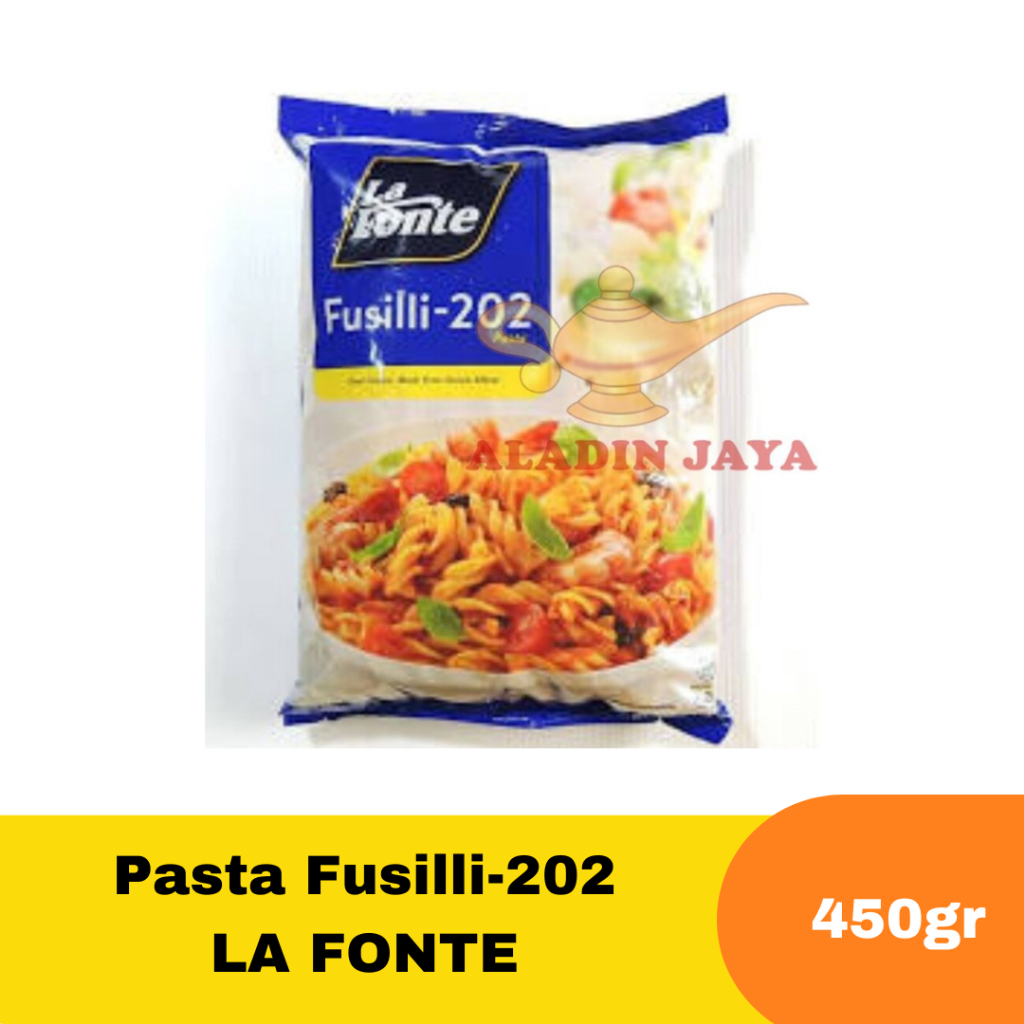 

Pasta Fusilli-202 LA FONTE ukuran 450gr