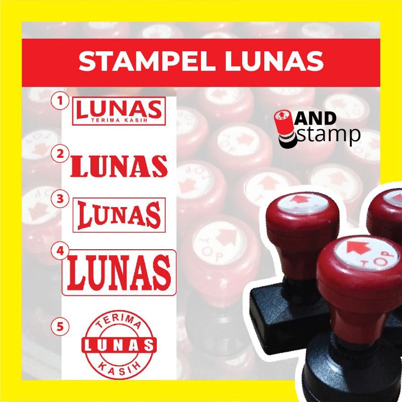 

stempel lunas otomatis