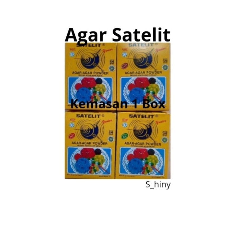 

Agar Agar Satelit 1 Box