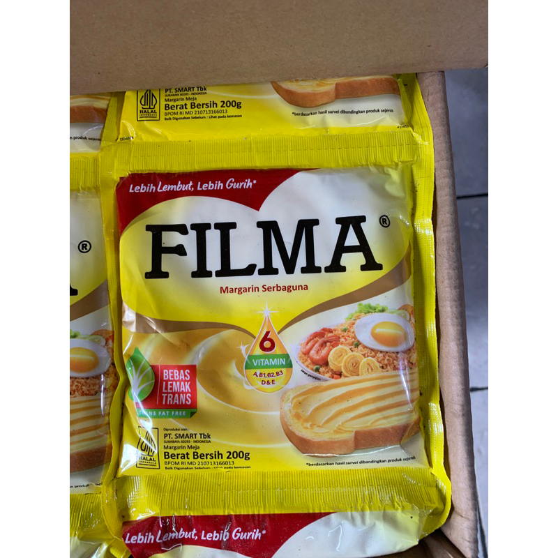 

Filma Margarin Serbaguna 200gram exp Februari 2025