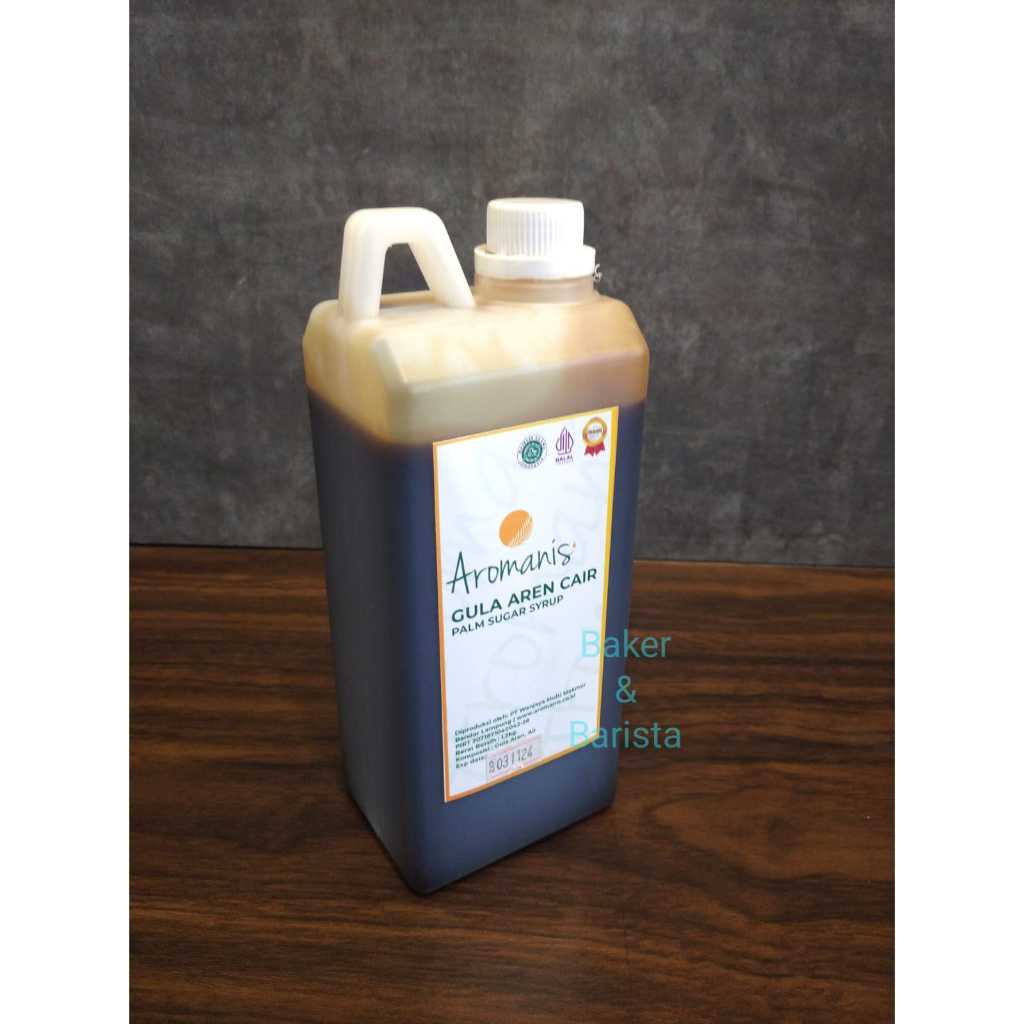 

Aromanis Gula Aren Cair 1.2KG / Aromanis Palm Sugar Syrup 600ml