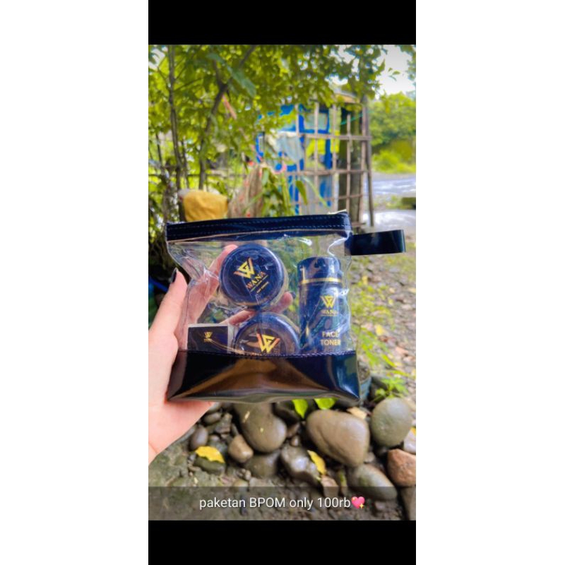 wana glow paket skincare