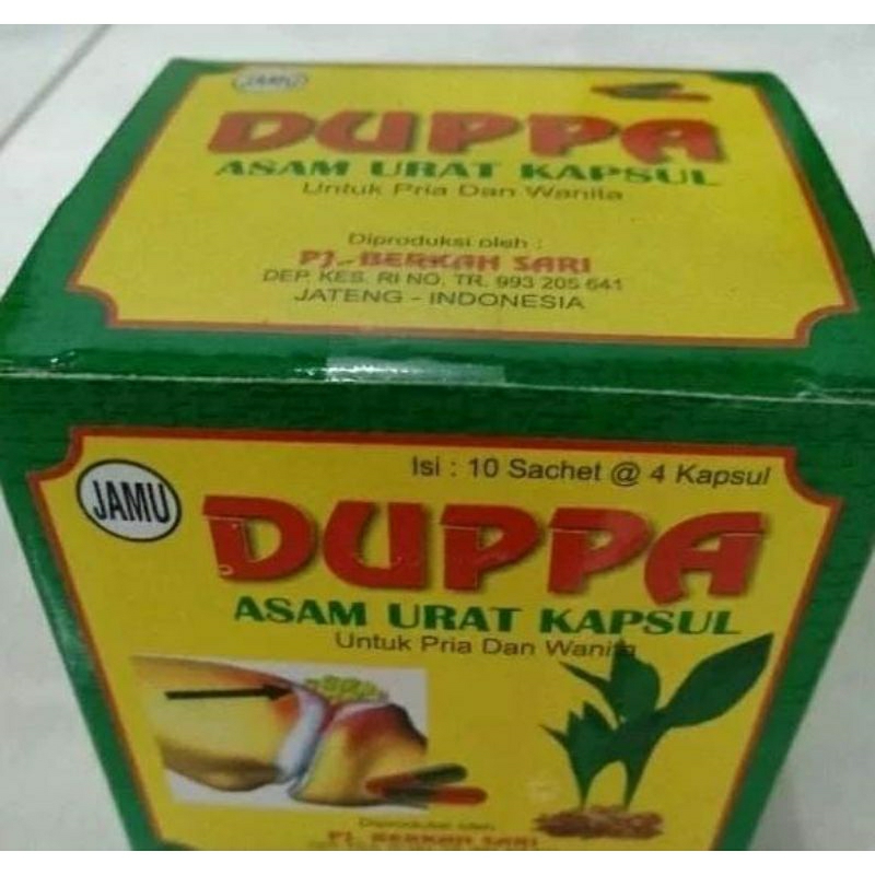 

duppa asam urat kapsul