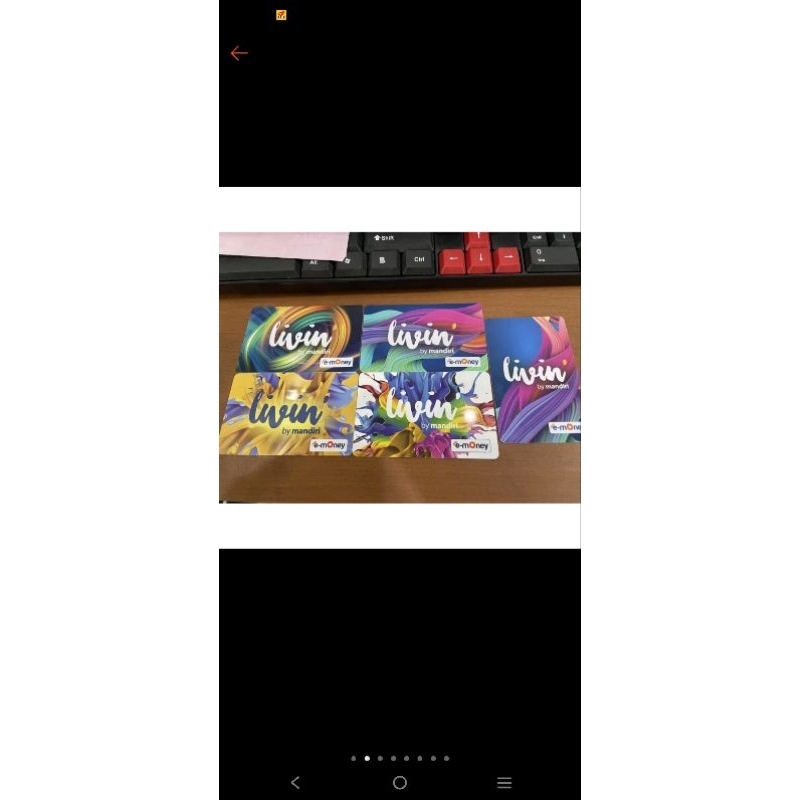 kartu tol mandiri pesanan uwais