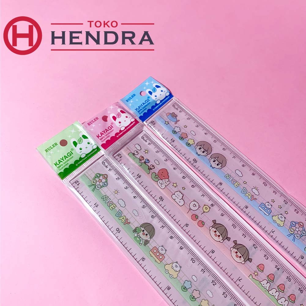 

Kayagi Ruler | Penggaris 30CM KYP-3123