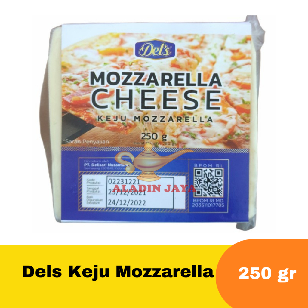 

Dels Keju Mozzarella ukuran 250 gr