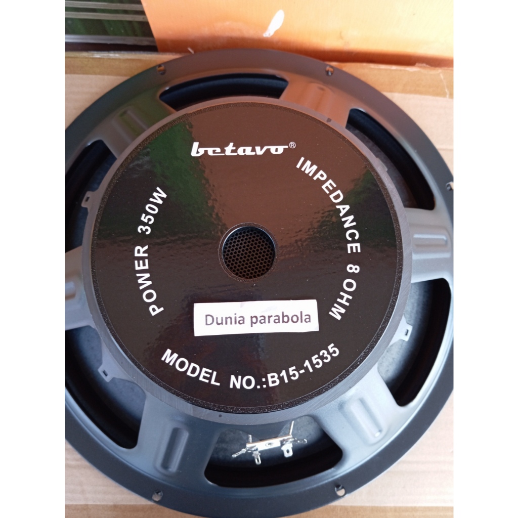 Speaker komponen 15" BETAVO B15-1535 Professional  LOW Frequency Transducer 15 inch Original