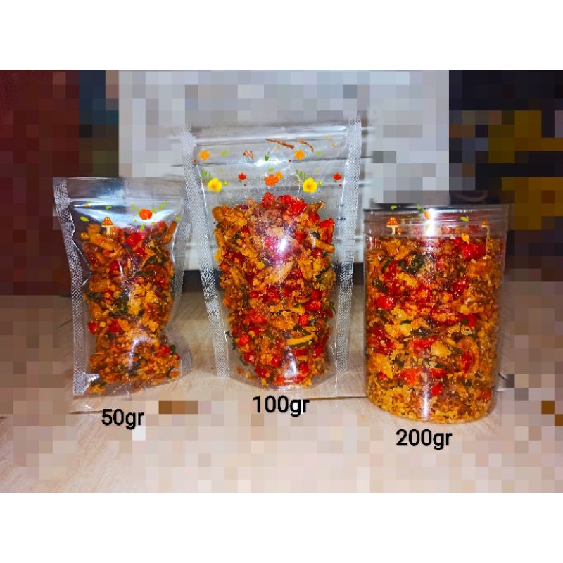 

Danoya-Sambel Kriuk Pedas Original 50gram HOMEMADE