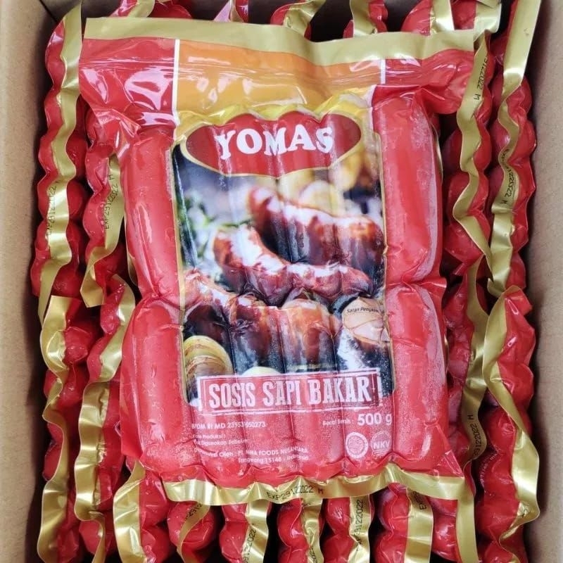 

Sosis Sapi Bakar Yomas 500g