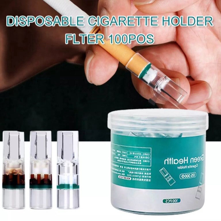 ART G44C 1pcs Pipa Filter Rokok Pipa Penyaring Tar Nikotin Rokok PENYARING RACUN ROKOK
