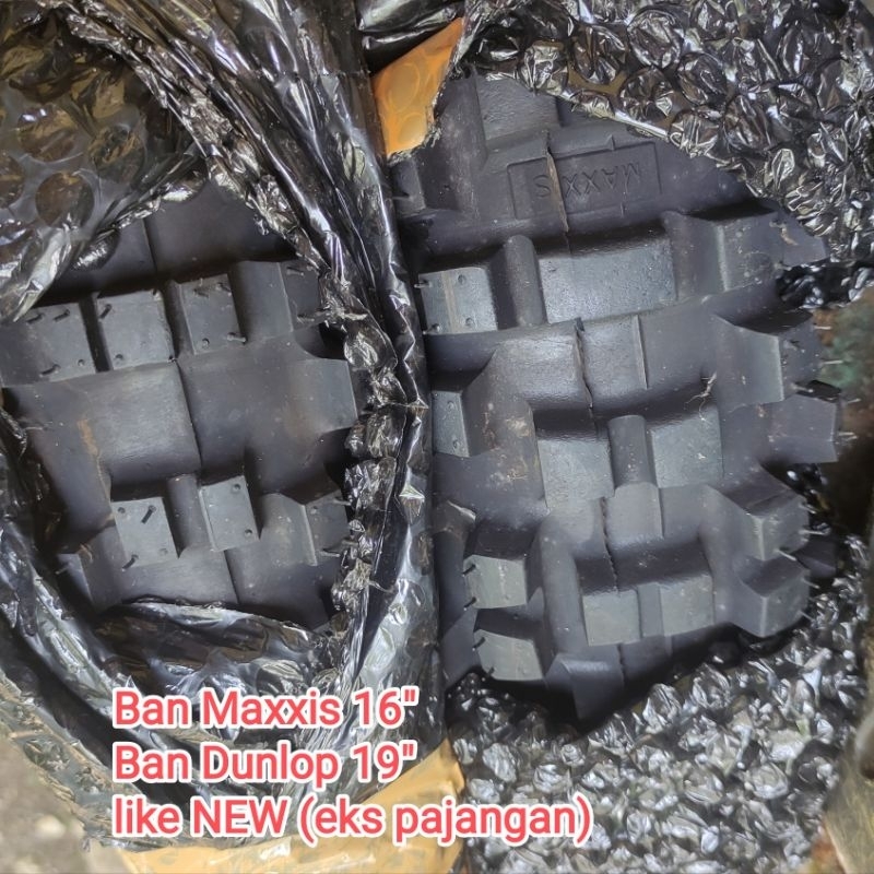 Ban Trail Ring 16/19 Ban Klx Ban trabas Ban Maxxis ring 16 Ban Dunlop ring 19 Maxxis trail Dunlop Tr