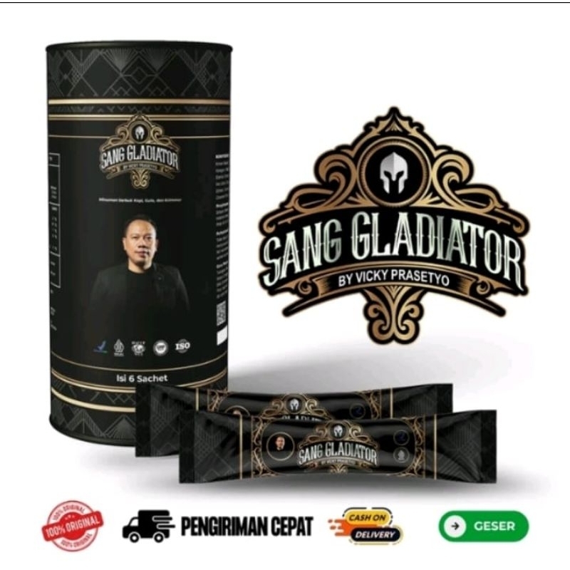 

Sang Gladiator Coffe Paket 2 Sachet