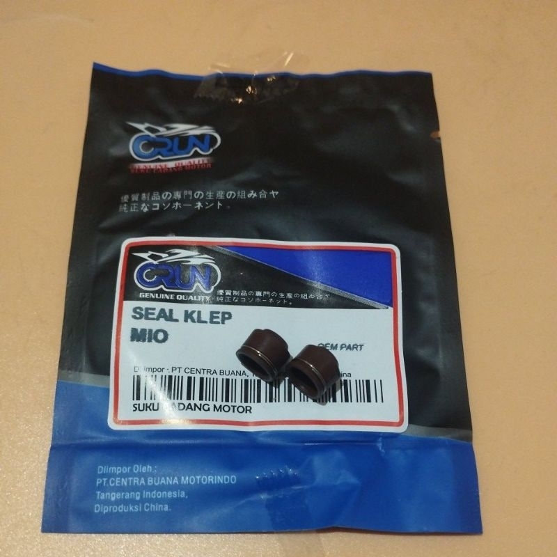 CRUN SEAL KLEP SET MIO 5TL /MIO SPORTY /MIO SMILE /MIO SOUL /SIL KLEP SET ORIGINAL
