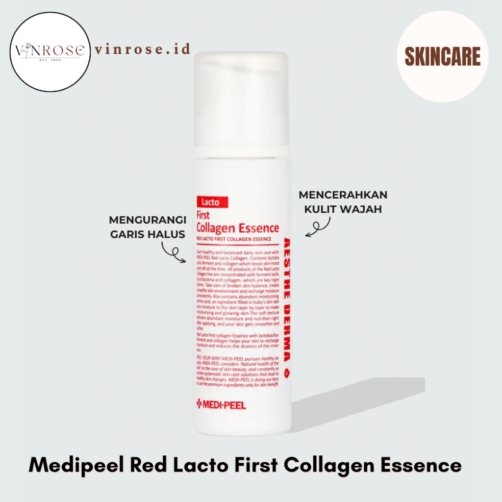 Medipeel Red Lacto First Collagen Essence Korea Medi-Peel Kolagen Skincare