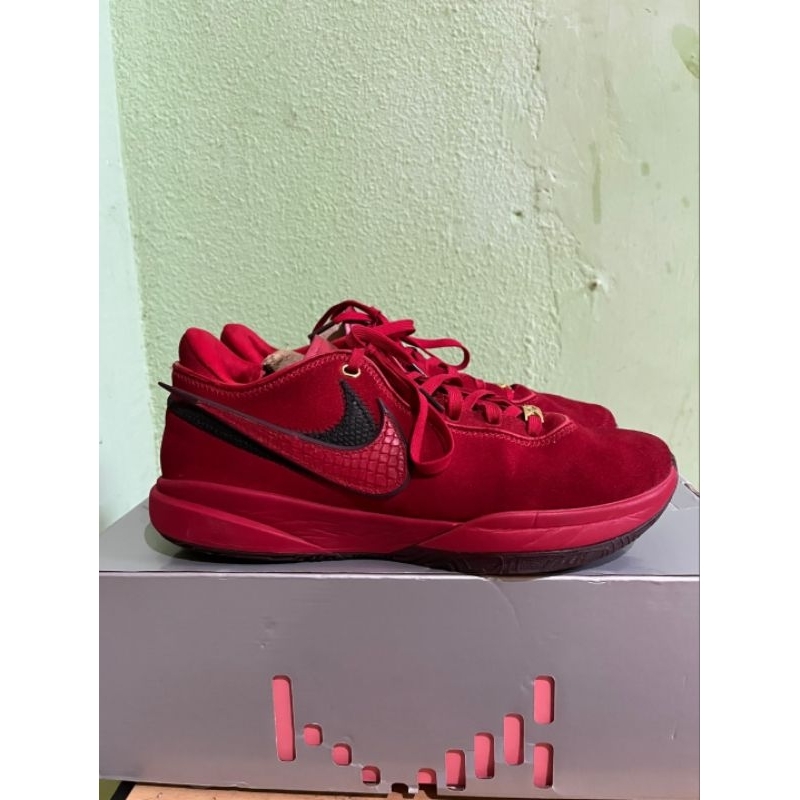 Nike Lebron XX Liverpool sz 45 VNDS ORIGINAL MURAH GILA BOSSS
