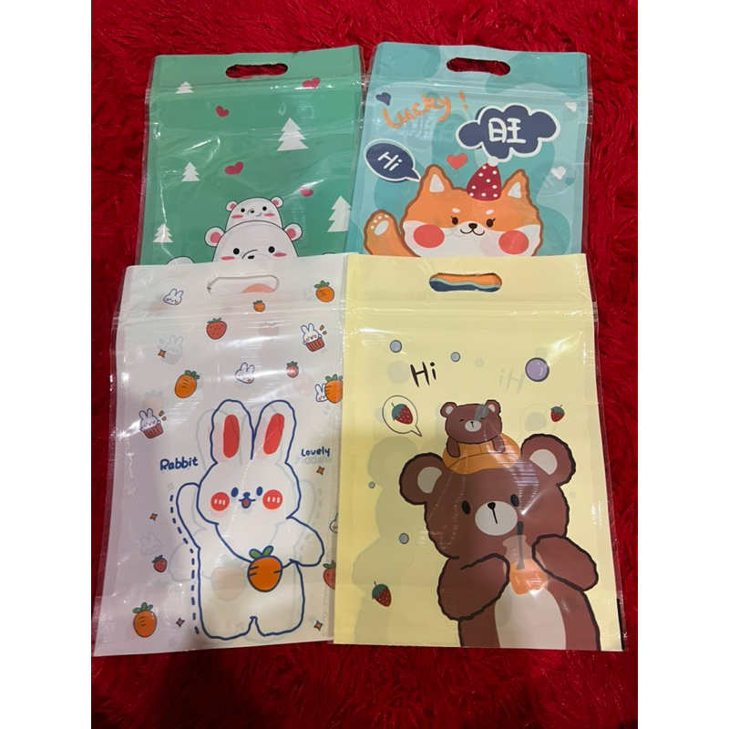 

Plastik zipper motif animal 1 / ziplock motif kartun / plastik kemasan / kartun / plastik biskuit lucu / plastik aksesoris / plastik lucu / plastik ziplock lucu