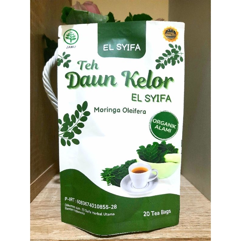 

Teh celup daun kelor 100% asli