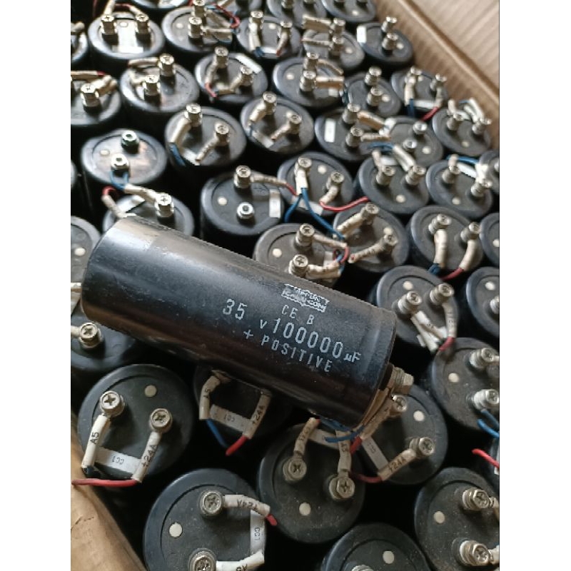 ELCO 35V 100000 UF ORIGINAL MREK NIPPON