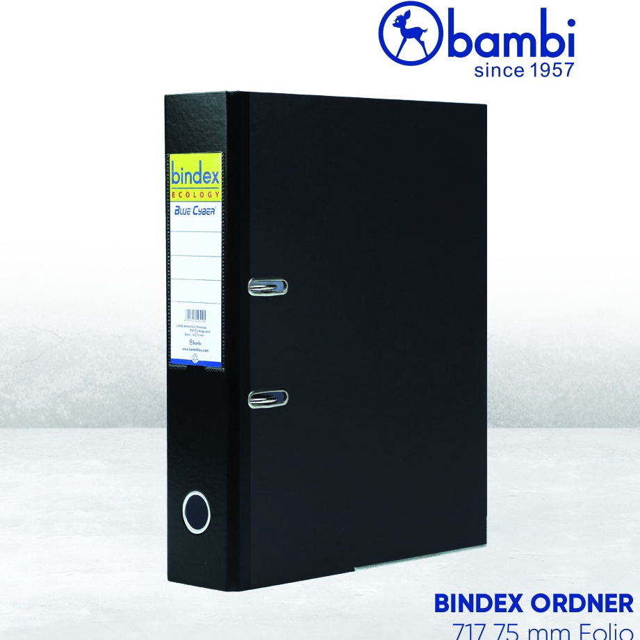 

Hot Arrival Bindex Ecology Ordner Folio JUMBO SIZE 75 mm Paper Lever Arch File kode 717