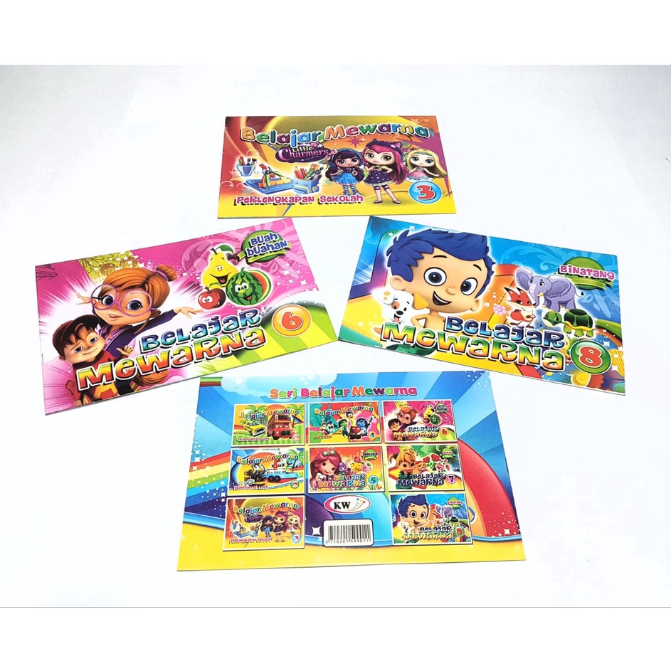

Update Terkeren Harga Grosir 1packs 8pcs 8Motif Buku Mewarnai Ada 8 Motif