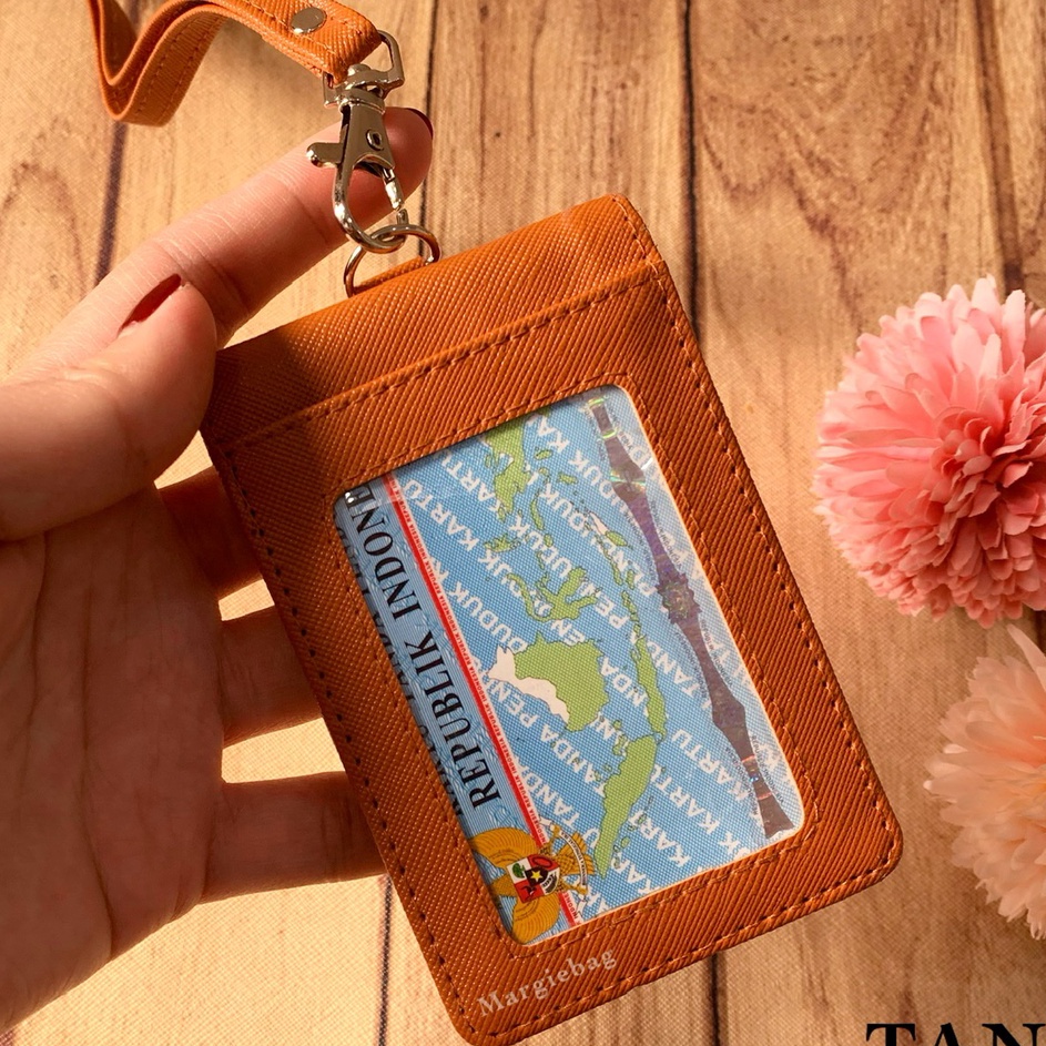 

Ready Terpopuler MARIONE ID Card Leher Pria wanita dompet kartu pengenal gantung leher Name Tag ID Card Holder Kulit Lanyard Termurah Berkualitas PU Leather Lanyard NameTag ID Card Holder