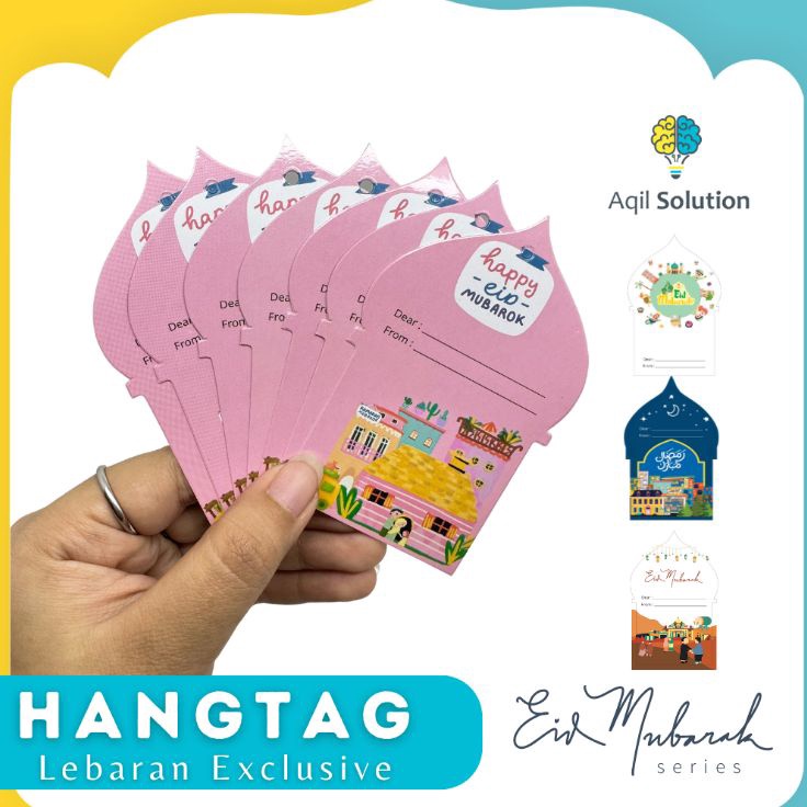 

Super Tambahan 2pcs FREE Tali Hangtag Lebaran Exclusive Hangtag Ramadhan Eid Series